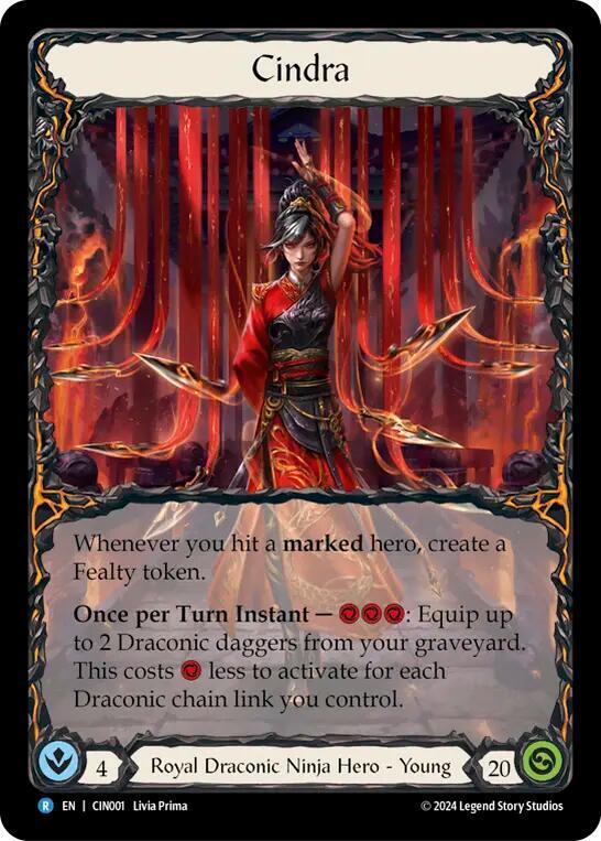 Cindra, Blitz Deck: The Hunted - Cindra CIN001