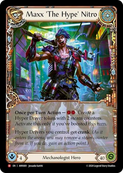 Maxx 'The Hype' Nitro, Armory Deck: Maxx Nitro AMX001