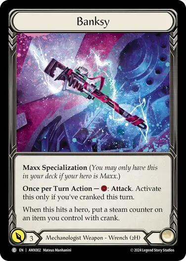 Banksy, Armory Deck: Maxx Nitro AMX002