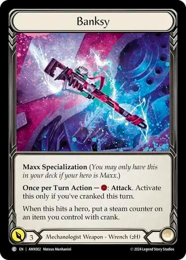 Banksy, Armory Deck: Maxx Nitro AMX002