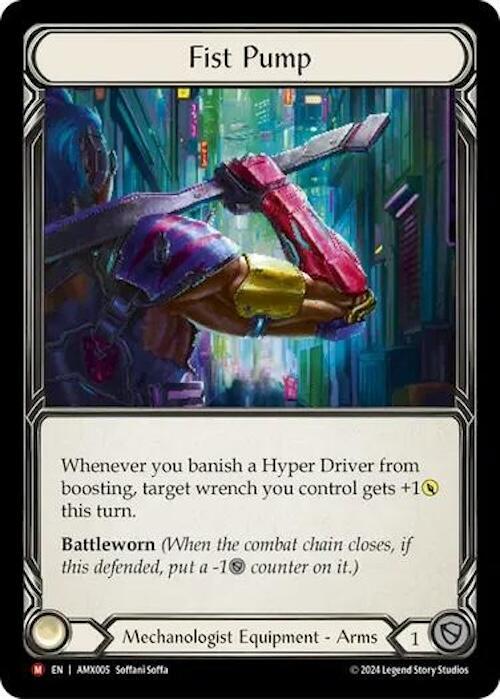 Fist Pump, Armory Deck: Maxx Nitro AMX005