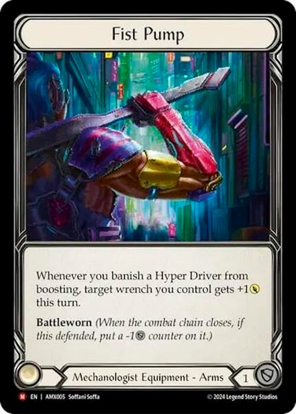 Fist Pump, Armory Deck: Maxx Nitro AMX005