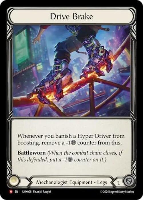 Drive Brake, Armory Deck: Maxx Nitro AMX006