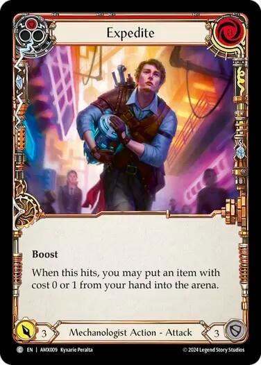 Expedite (Red), Armory Deck: Maxx Nitro AMX009