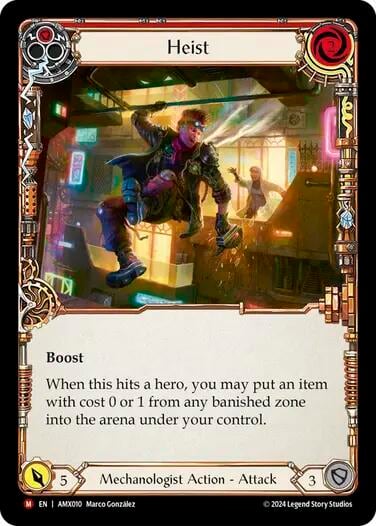 Heist, Armory Deck: Maxx Nitro AMX010