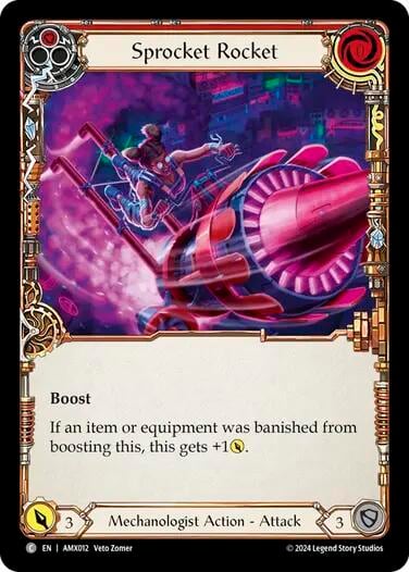 Sprocket Rocket (Red), Armory Deck: Maxx Nitro AMX012