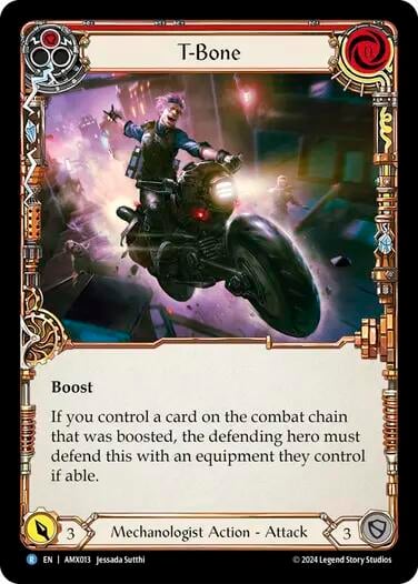T-Bone (Red), Armory Deck: Maxx Nitro AMX013