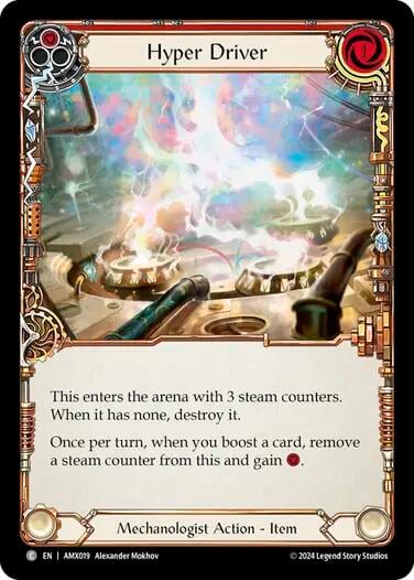 Hyper Driver (Red), Armory Deck: Maxx Nitro AMX019