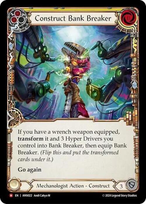 Construct Bank Breaker, Armory Deck: Maxx Nitro AMX022