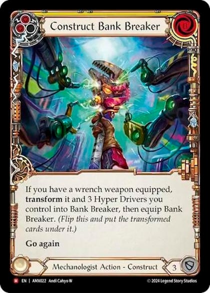 Construct Bank Breaker, Armory Deck: Maxx Nitro AMX022