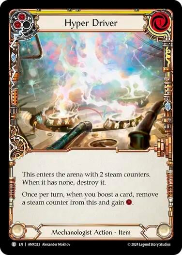 Hyper Driver (Yellow), Armory Deck: Maxx Nitro AMX023