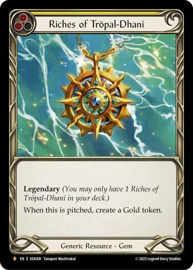 Riches of Tropal-Dhani, High Seas SEA000