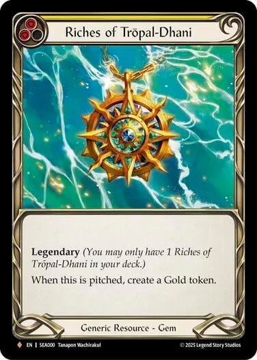 Riches of Tropal-Dhani, High Seas SEA000