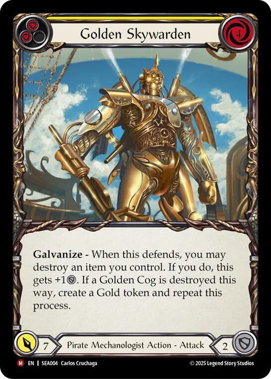 Golden Skywarden, High Seas SEA004