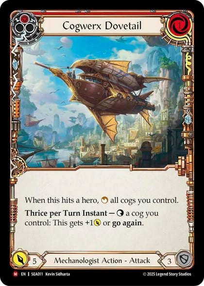 Cogwerx Dovetail, High Seas SEA011