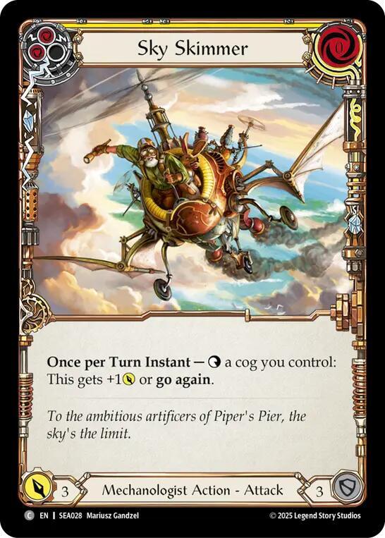 Sky Skimmer (Yellow), High Seas SEA028