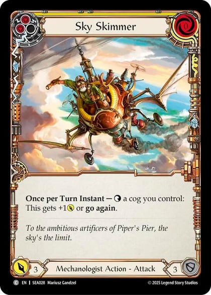 Sky Skimmer (Yellow), High Seas SEA028