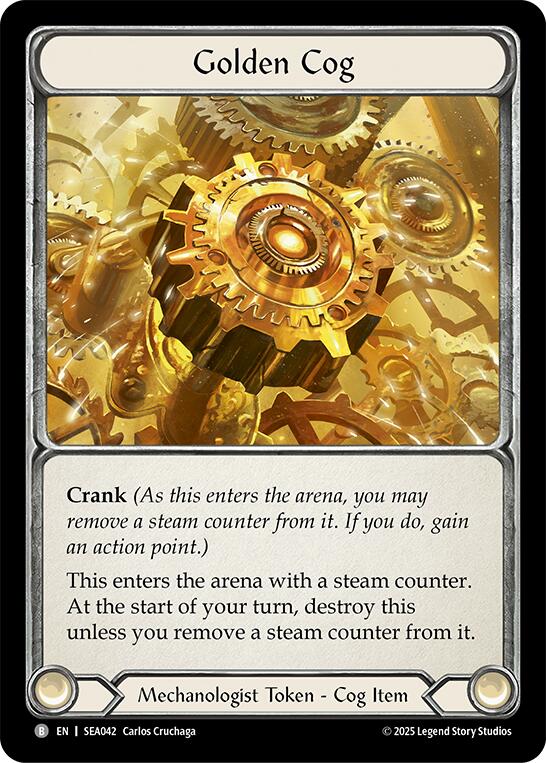 Golden Cog // Gold, High Seas SEA042//SEA244