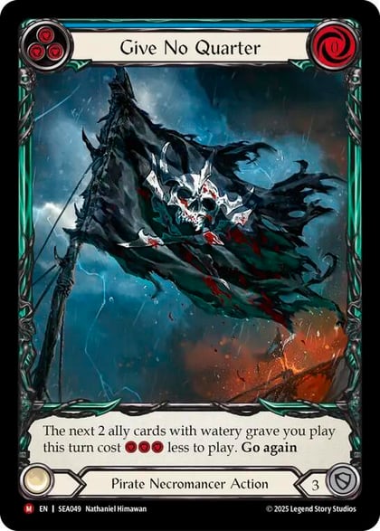 Give No Quarter (Extended Art), High Seas SEA049