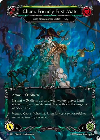 Chum, Friendly First Mate (Marvel), High Seas SEA050