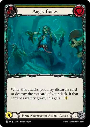 Angry Bones (Yellow), High Seas SEA063