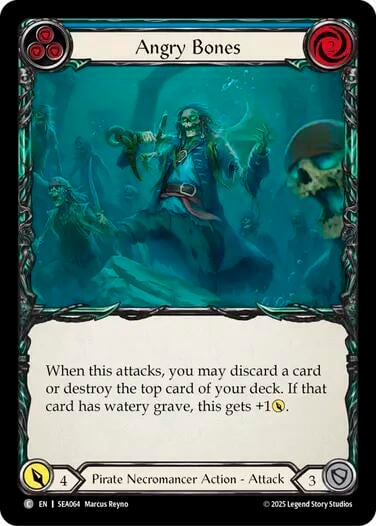 Angry Bones (Blue), High Seas SEA064
