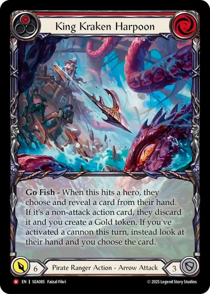 King Kraken Harpoon (Extended Art), High Seas SEA085