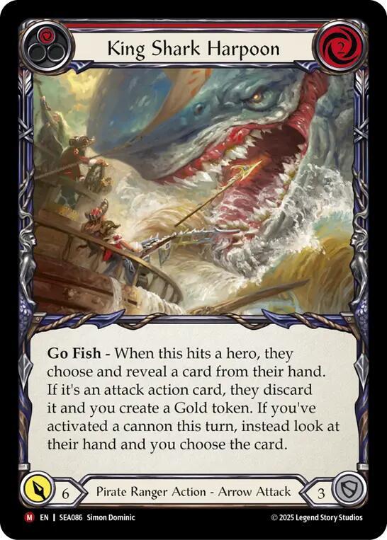 King Shark Harpoon, High Seas SEA086