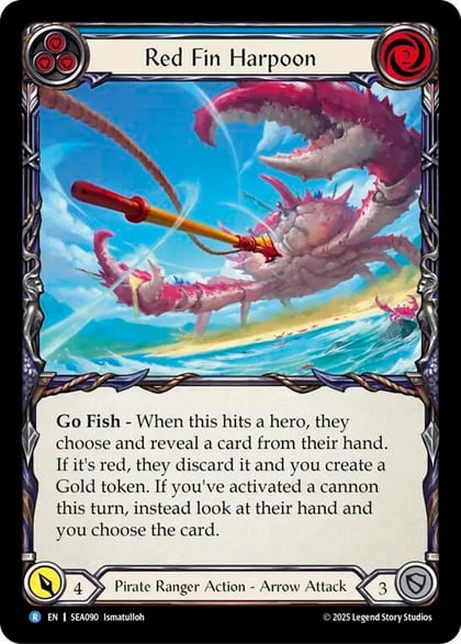 Red Fin Harpoon, High Seas SEA090