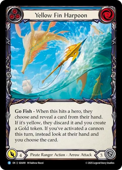 Yellow Fin Harpoon, High Seas SEA091