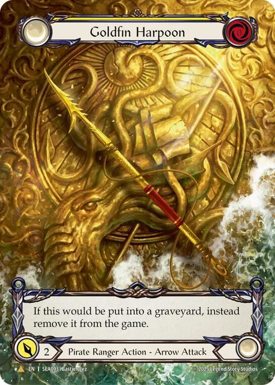 Goldfin Harpoon (Treasure), High Seas SEA093