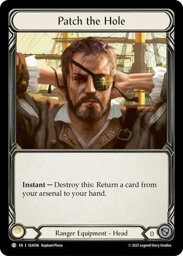 Patch the Hole (Treasure), High Seas SEA096