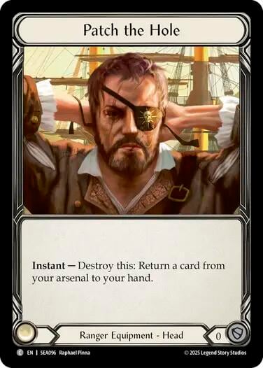 Patch the Hole (Treasure), High Seas SEA096