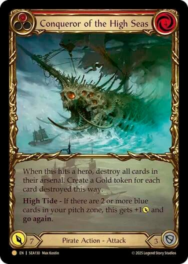 Conqueror of the High Seas (Treasure), High Seas SEA130