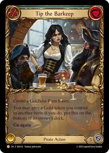Tip the Barkeep (Treasure), High Seas SEA132