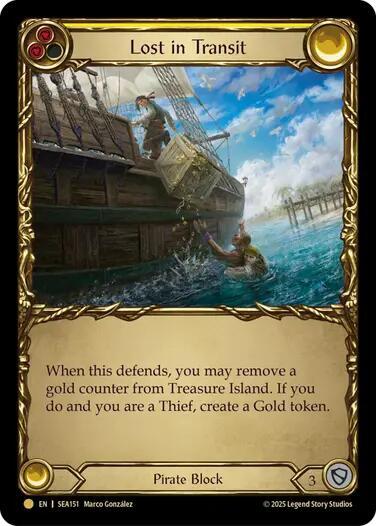 Lost in Transit (Treasure), High Seas SEA151