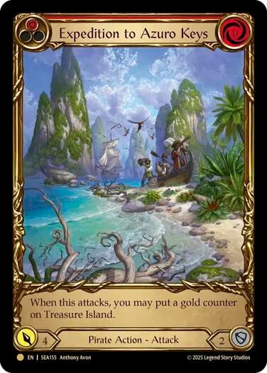Expedition to Azuro Keys (Treasure), High Seas SEA155