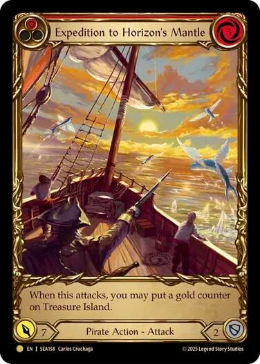 Expedition to Horizon's Mantle (Treasure), High Seas SEA158