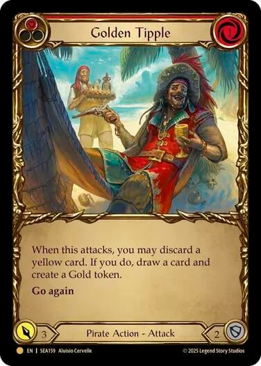 Golden Tipple (Red) (Treasure), High Seas SEA159