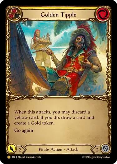 Golden Tipple (Yellow) (Treasure), High Seas SEA160