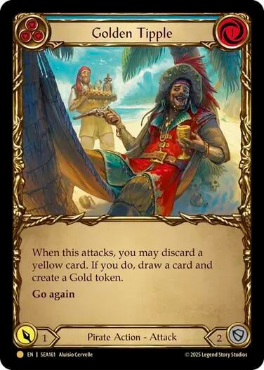 Golden Tipple (Blue) (Treasure), High Seas SEA161