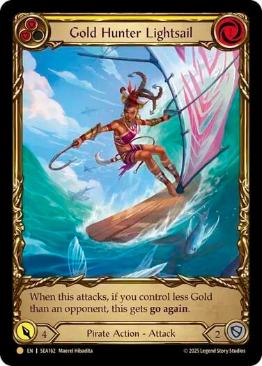 Gold Hunter Lightsail (Treasure), High Seas SEA162