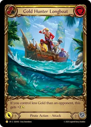 Gold Hunter Longboat (Treasure), High Seas SEA163