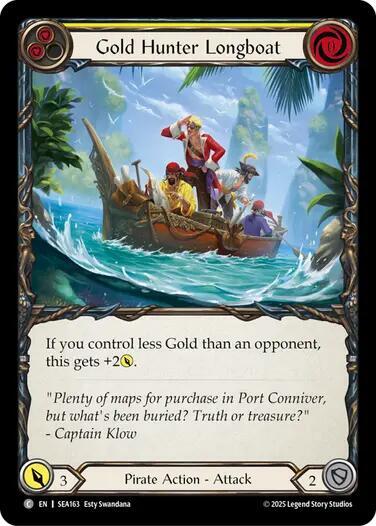 Gold Hunter Longboat, High Seas SEA163