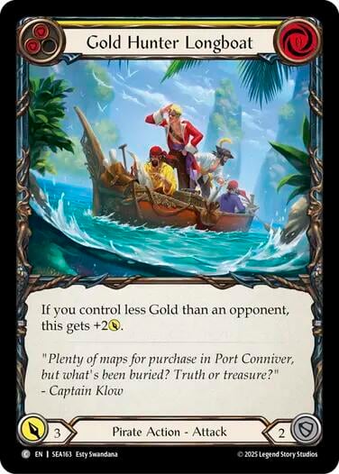 Gold Hunter Longboat, High Seas SEA163