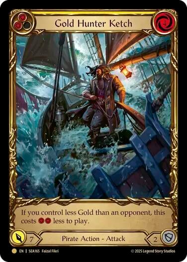 Gold Hunter Ketch (Treasure), High Seas SEA165