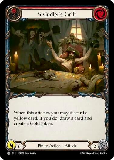 Swindler's Grift (Red), High Seas SEA169