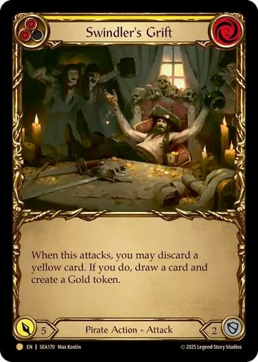 Swindler's Grift (Yellow) (Treasure), High Seas SEA170