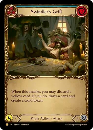 Swindler's Grift (Blue) (Treasure), High Seas SEA171