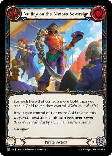Mutiny on the Nimbus Sovereign, High Seas SEA177